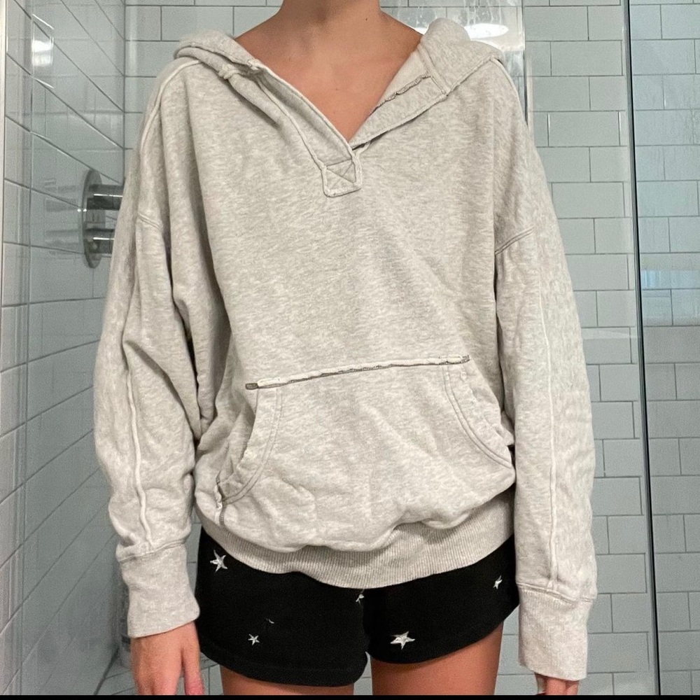 COPY - Oversized free people sweatshirt with hood